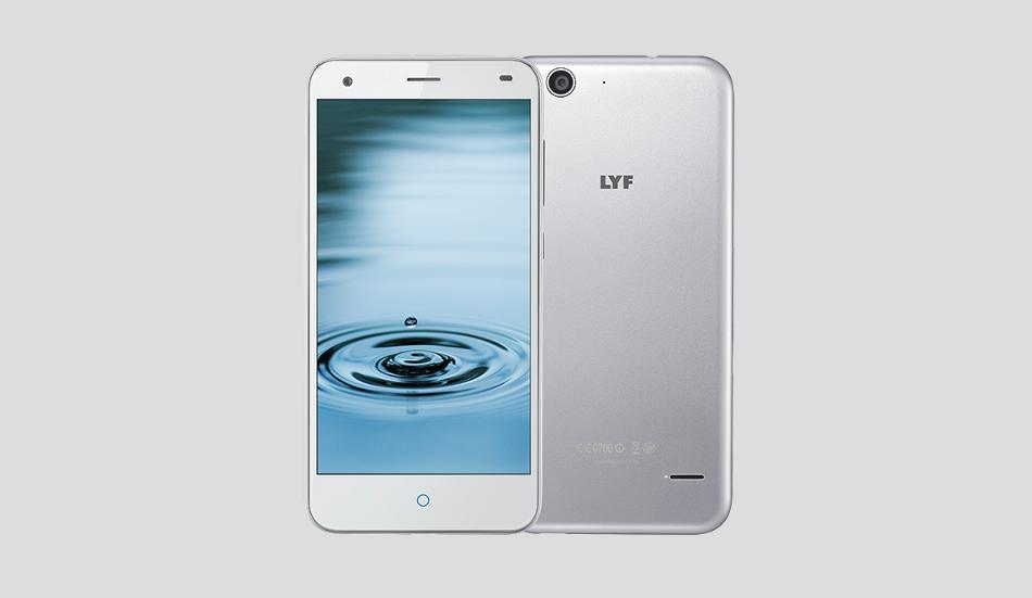 LYF Water 3 Smartphone with the 13MP Rear Camera Launched at Rs 6,599