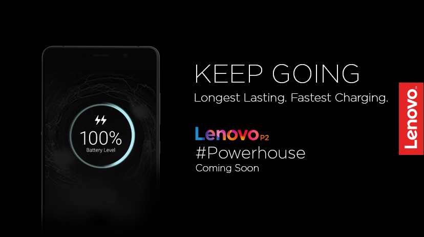 Lenovo P2 Smartphone with 5100mAh Battery Teased Online; All Set for India Launch