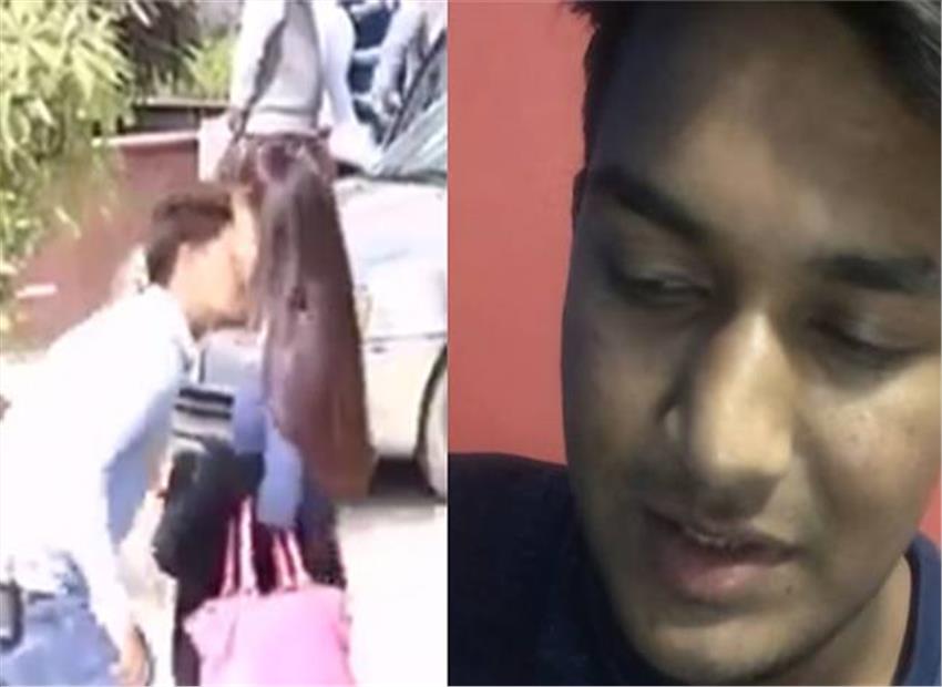 Kissing prank in Delhi: Police is trying to nab the "CrazySumit" over kissing prank vidoe