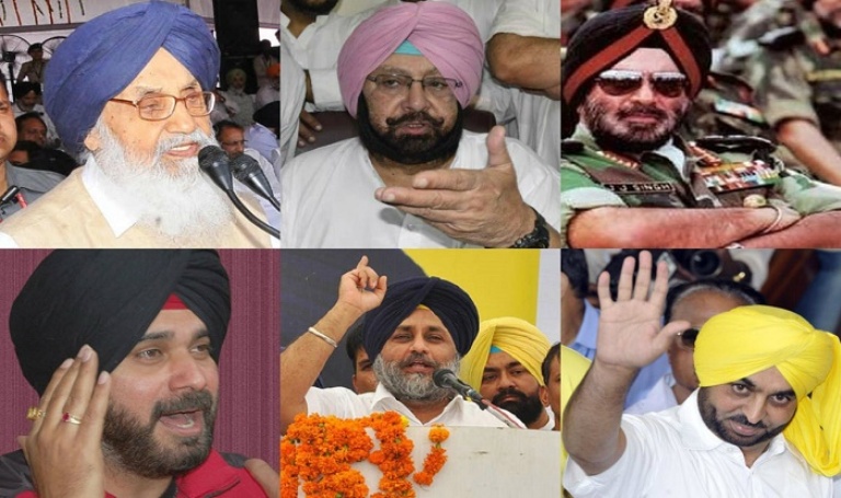 Punjab key candidates