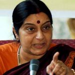 bjp slams jdu minister for making fun of sushma swaraj 080814104433