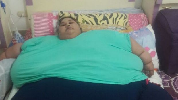 World's heaviest woman Egyptian Eman Ahmed loses 50kg in 12 days
