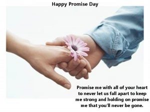 Happy Promise Day Pictures