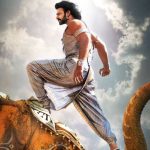 Baahubali 2 New Poster Unveiled with Prabhas standing on the head of an Elephant
