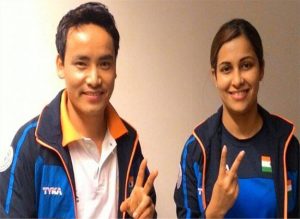ISSF World Cup: In a dramatic victory for India, Jitu Rai and Heena Sindhu has won the 10m mixed team air pistol event of the ISSF (International Shooting Sports Federation) world cup on Monda