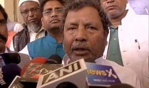 Jalil Mastan: Minister asks supporter to beat picture of PM modi with shoes