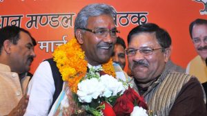 Trivendra Sigh Rawat Sworn-in as Uttarakhand Chief Minister