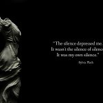 sylvia plath on depression quote hd wallpaper 1920x1080 9801