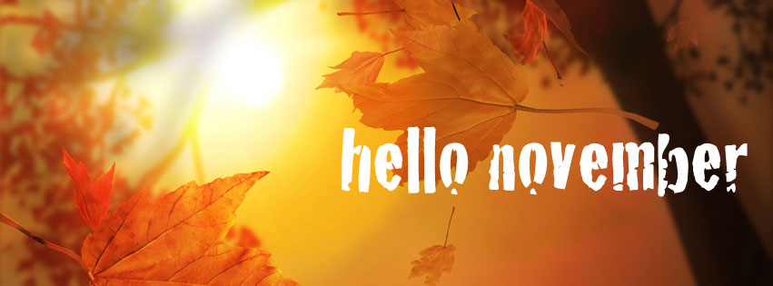 Hello November Facebook Cover