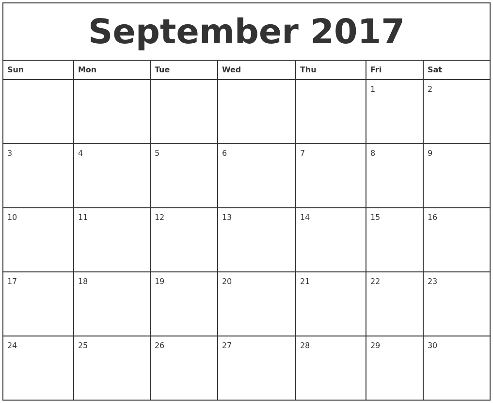 Word Template Calendar 2017 from northbridgetimes.com