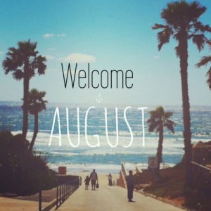 Welcome August Images