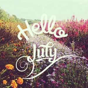 Welcome July Flowers