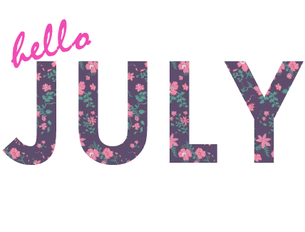 Welcome July GIF
