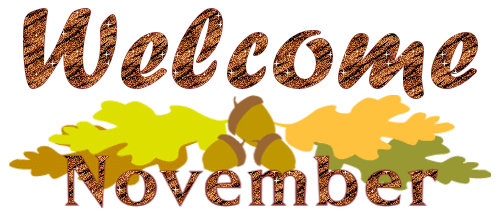 Welcome November GIF
