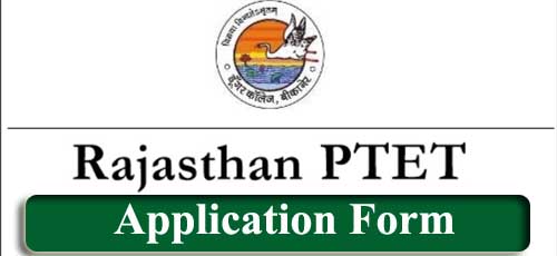 Rajasthan PTET application form