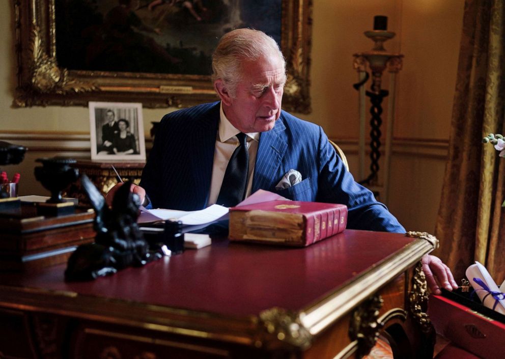 Buckingham Palace Shares Photos Of King Charles at Work