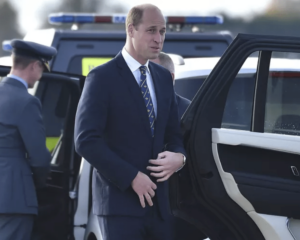 Prince William Visited Royal Air Force Station