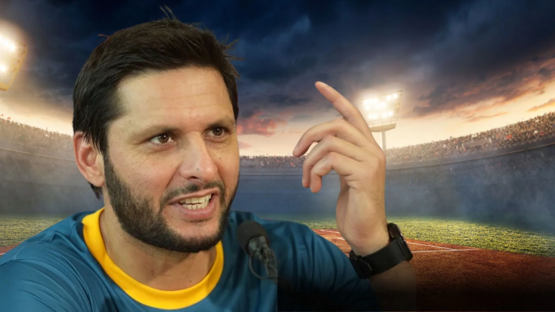 Shahid Afridi has accused ICC of being unfair and supporting India