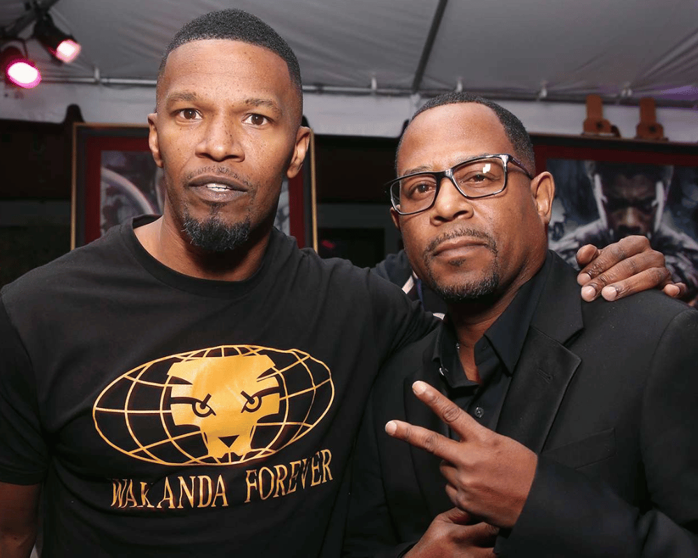 Martin Lawrence and Jamie Foxx