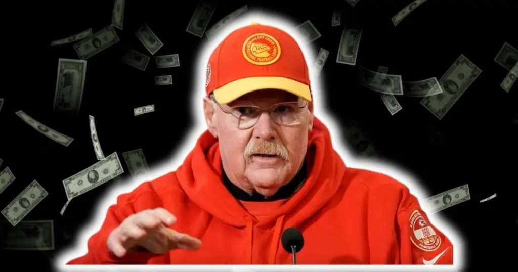 Highest paid coach in American football is Andy Reid