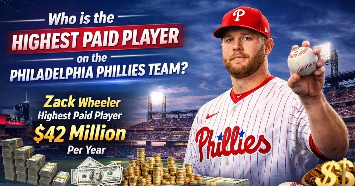 Who is the Highest Paid Player on the Philadelphia Phillies Team