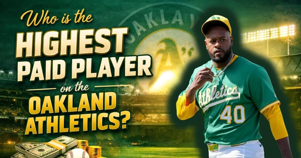 Who is the highest Paid Player of Oakland Athletics Team