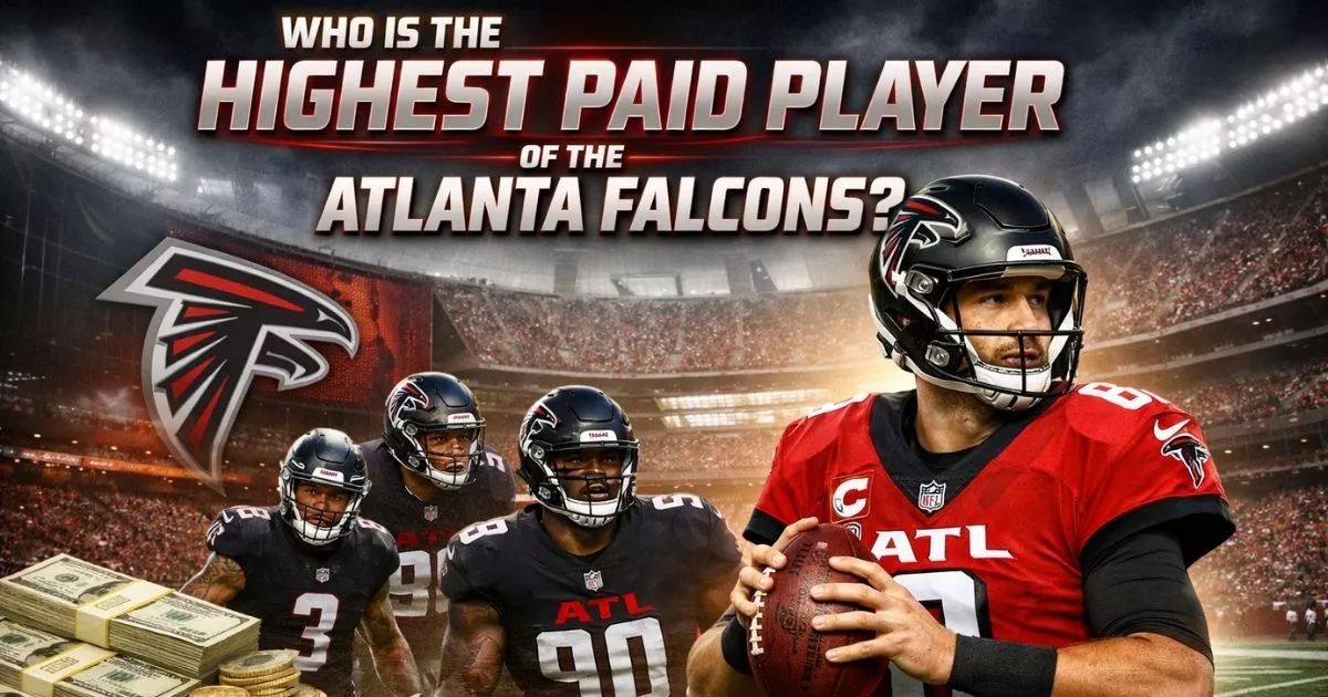 Who is the highest-paid player of the Atlanta Falcons