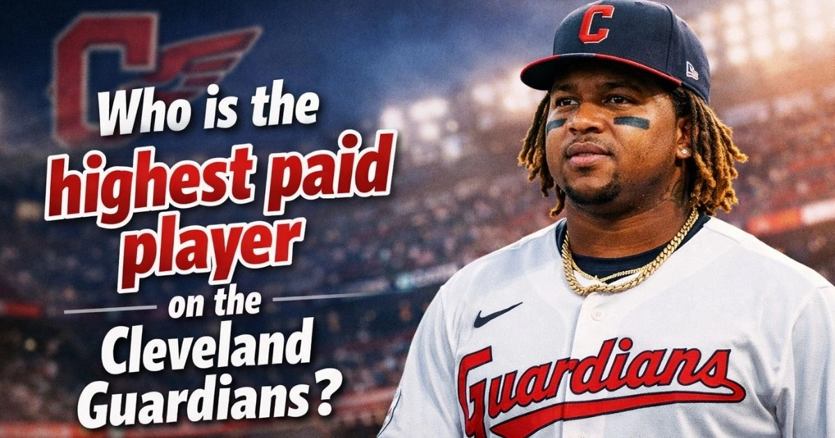 Who is the highest paid player on the Cleveland Guardians