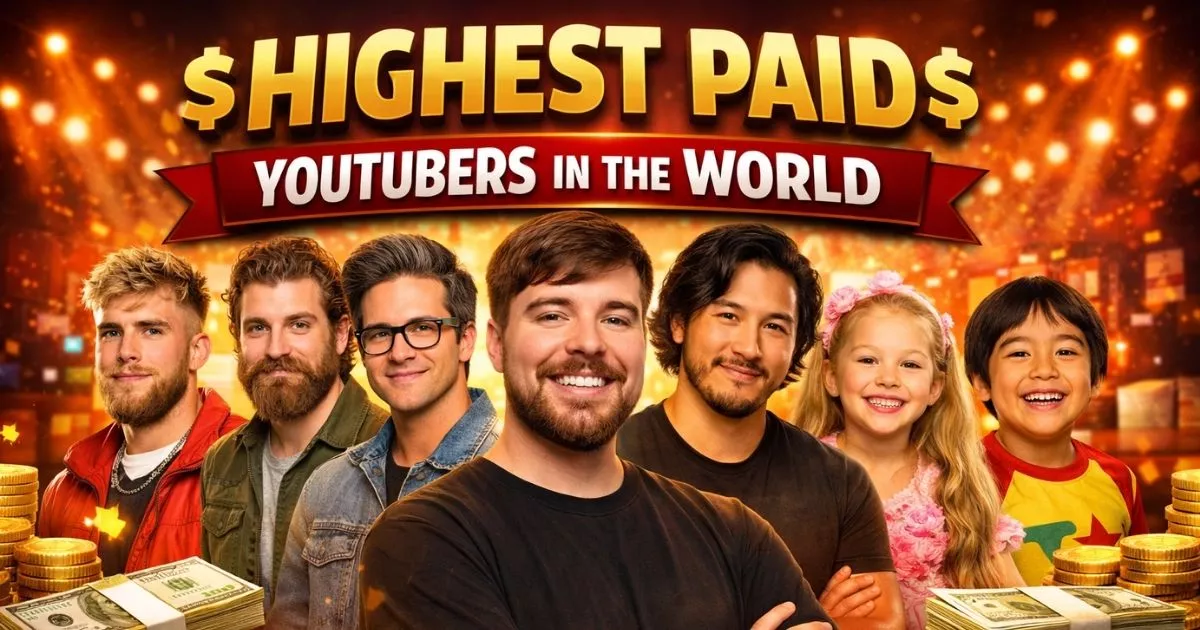 Highest Paid YouTubers in the World (2026)