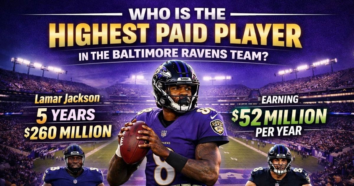 Who Is the Highest Paid Player in the Baltimore Ravens Team