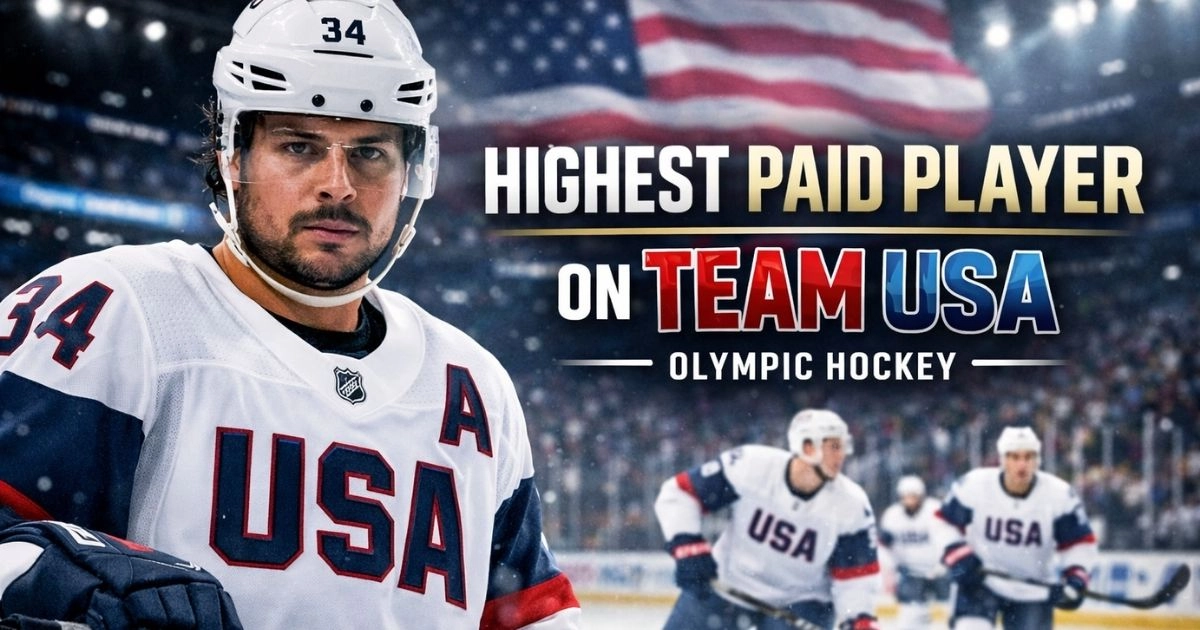 Who Is the Highest Paid Player in the USA Hockey Olympic Team