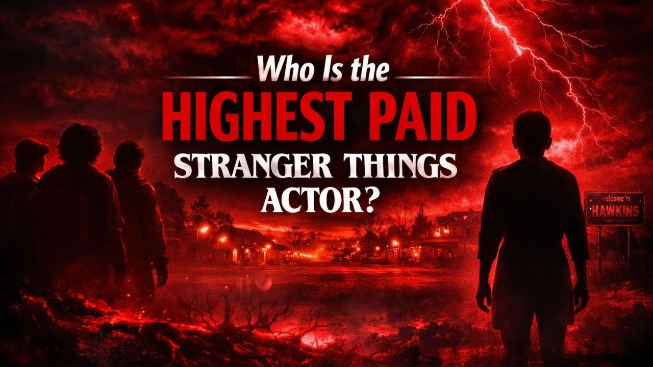 Who is the highest-paid Stranger Things actor