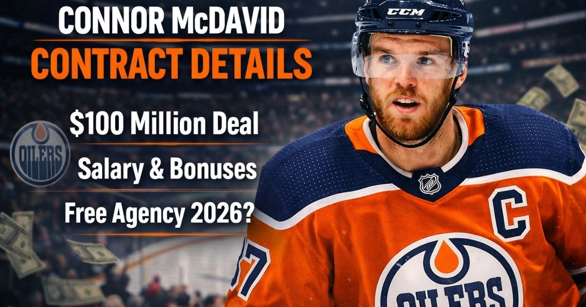 Connor McDavid Contract_ How Much Is the Oilers Captain Really Earning