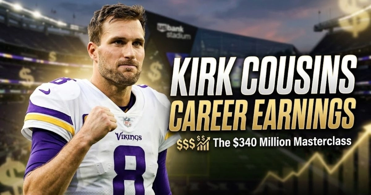 Kirk Cousins Career Earnings_ How the _King of Contracts_ Amassed a $340 Million Fortune